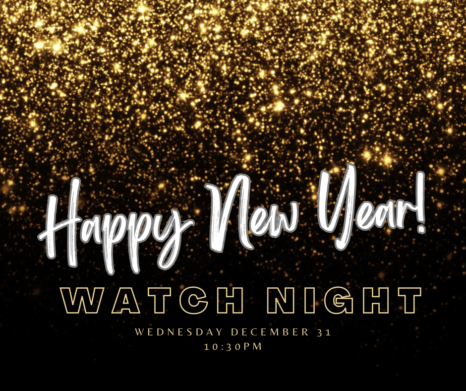 Gold and Black New Year Greeting Facebook Post